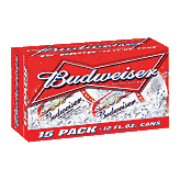 Budweiser Beer 12 Oz Left Picture